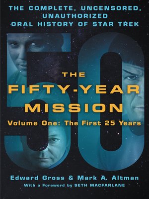 cover image of The Fifty-Year Mission, Volume 1